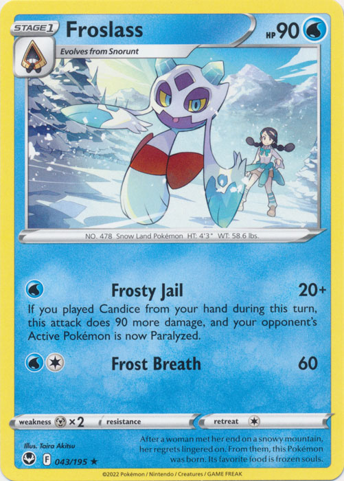 Froslass - 043/195 - Rare available at 401 Games Canada
