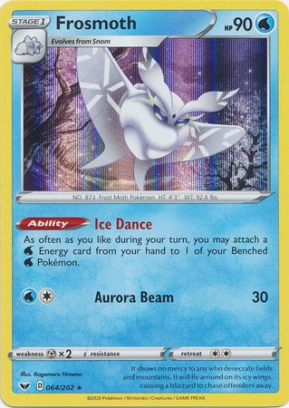 Frosmoth - 064/202 - Holo Rare available at 401 Games Canada