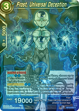 Frost, Universal Deception - BT15-052 - Common (FOIL) available at 401 Games Canada