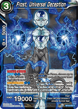 Frost, Universal Deception - BT15-052 - Common available at 401 Games Canada