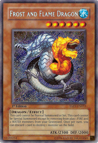 Frost and Flame Dragon - TAEV-EN033 - Secret Rare - 1st Edition available at 401 Games Canada