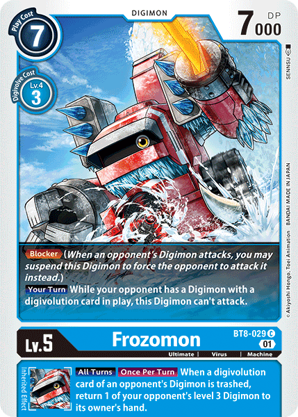 Frozomon - BT8-029 - Common available at 401 Games Canada