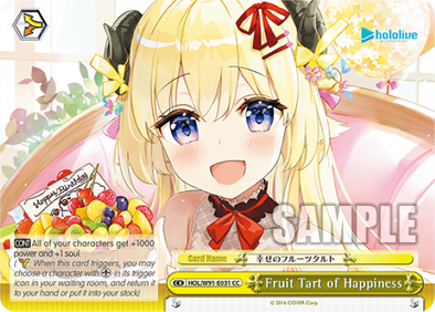 Fruit Tart of Happiness - HOL-W91-E031 - Climax Common available at 401 Games Canada