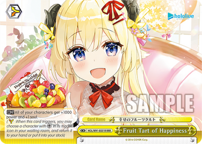 Fruit Tart of Happiness - HOL-W91-E031R - Triple Rare available at 401 Games Canada