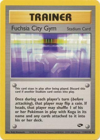 Fuchsia City Gym - 114/132 - Uncommon - Unlimited available at 401 Games Canada