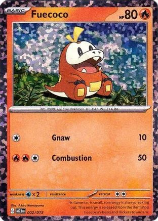 401 Games Canada - Fuecoco - 002/015 - McDonald's Holo