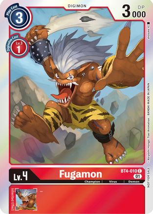 Fugamon (ST-11 Special Entry Pack) - BT4-010 - Common available at 401 Games Canada