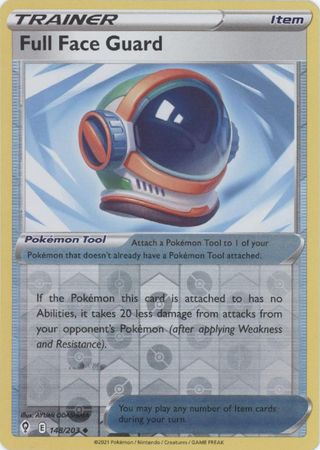 Full Face Guard - 148/203 - Uncommon - Reverse Holo available at 401 Games Canada