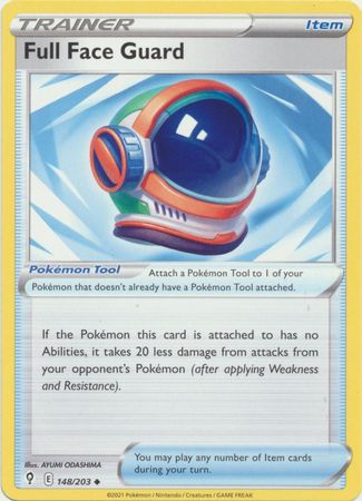 Full Face Guard - 148/203 - Uncommon available at 401 Games Canada