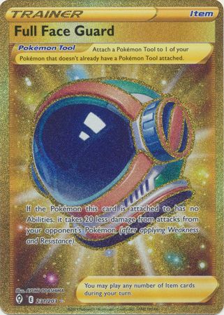 Full Face Guard - 231/203 - Secret Rare available at 401 Games Canada