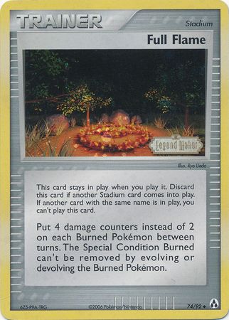 Full Flame - 74/92 - Uncommon - Reverse Holo available at 401 Games Canada