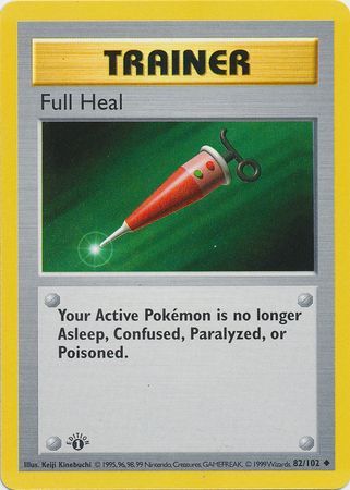 Full Heal - 82/102 - Uncommon - 1st Edition available at 401 Games Canada