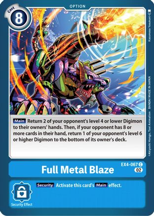 Full Metal Blaze - EX4-067 - Common available at 401 Games Canada