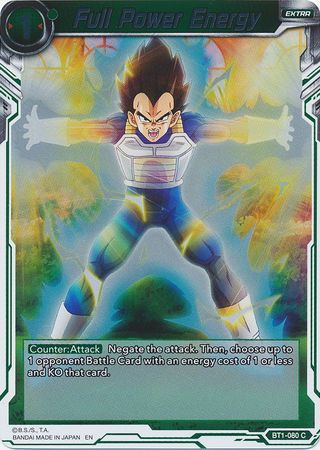 Full Power Energy - BT1-080 - Common (Foil) available at 401 Games Canada