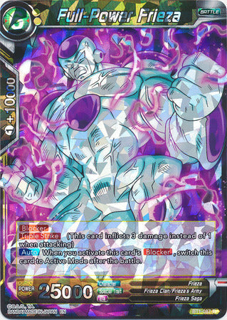 Full-Power Frieza - BT1-087 - Rare (DB1 Shatterfoil) available at 401 Games Canada