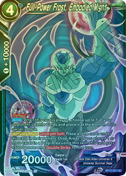 Full-Power Frost, Embodied Might - BT15-051 - Uncommon (FOIL) available at 401 Games Canada