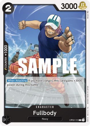 Fullbody - OP02-111 - Common available at 401 Games Canada