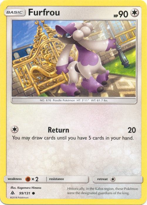 Furfrou - 99/131 - Common available at 401 Games Canada