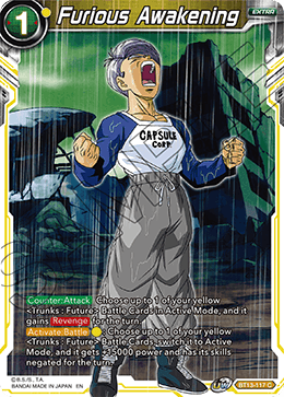 Furious Awakening - BT13-117 - Common (FOIL) available at 401 Games Canada