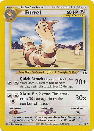 Furret - 35/111 - Uncommon - Unlimited available at 401 Games Canada