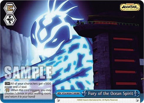 Fury of the Ocean Spirit - ATLA/WX04-ET19R - Triple Rare available at 401 Games Canada