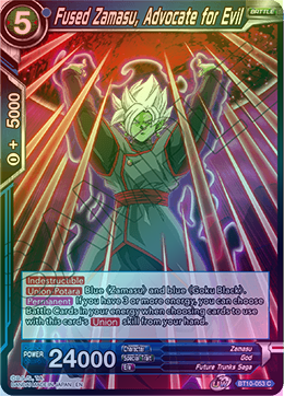 Fused Zamasu, Advocate for Evil - BT10-053 - Common (FOIL) available at 401 Games Canada