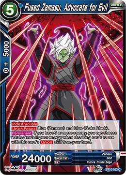 Fused Zamasu, Advocate for Evil - BT10-053 - Common available at 401 Games Canada