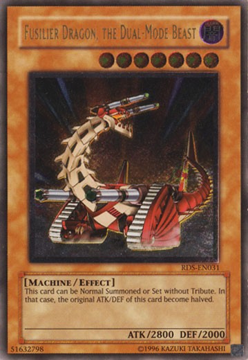 Fusilier Dragon, the Dual-Mode Beast - RDS-EN031 - Ultimate Rare - Unlimited available at 401 Games Canada