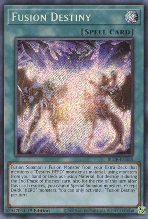 Fusion Destiny - BLCR-EN088 - Secret Rare - 1st Edition available at 401 Games Canada
