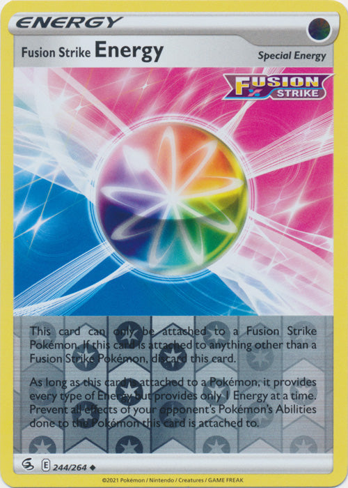 Fusion Strike Energy - 244/264 - Uncommon - Reverse Holo available at 401 Games Canada