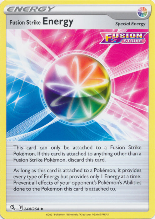 Fusion Strike Energy - 244/264 - Uncommon available at 401 Games Canada