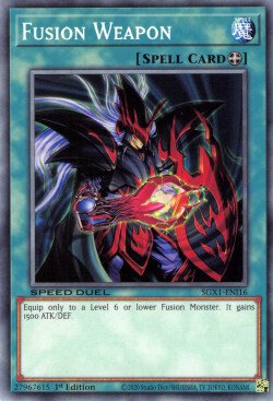 Fusion Weapon - SGX1-ENI16 - Common - 1st Edition available at 401 Games Canada