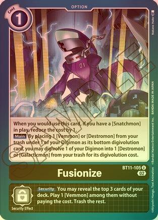 Fusionize (Foil) - BT11-105 - Uncommon available at 401 Games Canada