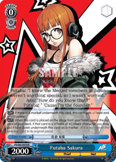 Futaba Sakura - P5/S45-E079 - Rare available at 401 Games Canada