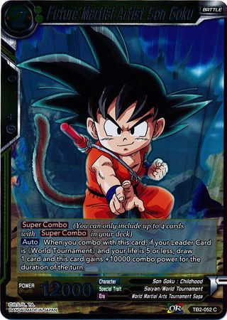 Future Martial Artist Son Goku - TB2-052 - Common (FOIL) available at 401 Games Canada