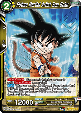 Future Martial Artist Son Goku - TB2-052 - Common available at 401 Games Canada