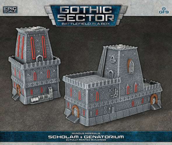 Battlefield in a Box - Mundus Imperialis - Scholam & Genatorium