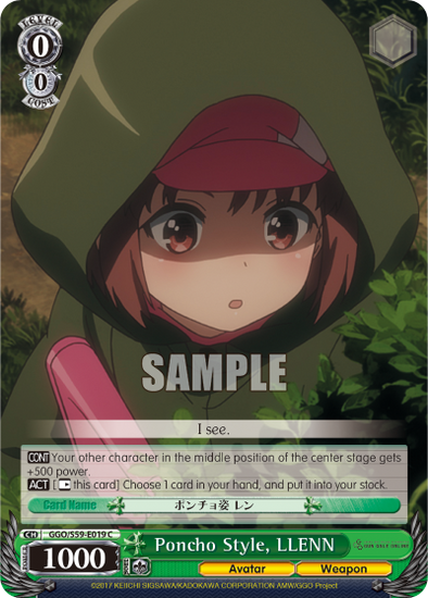 Poncho Style, LLENN - GGO/S59-E019C- Common