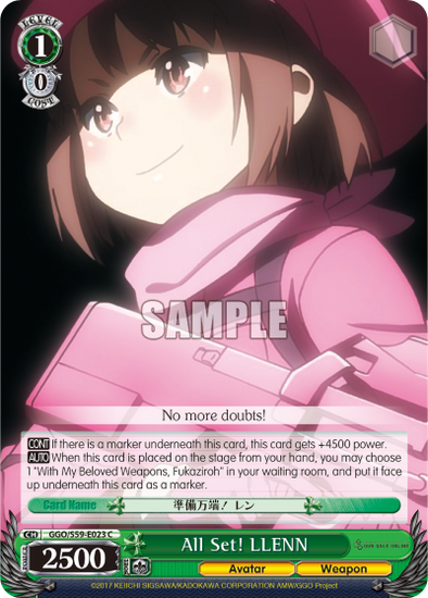 All Set! LLENN - GGO/S59-E023C - Common