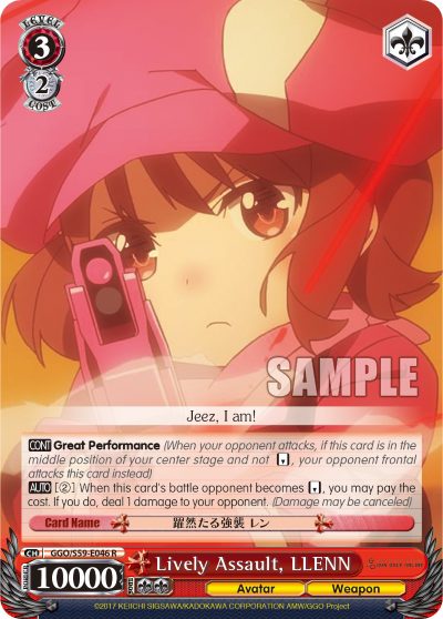 Lively Assault, LLENN - GGO/S59-E046R - Rare