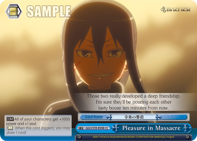 Pleasure in Massacre - GGO/S59-E098CC - Climax Common