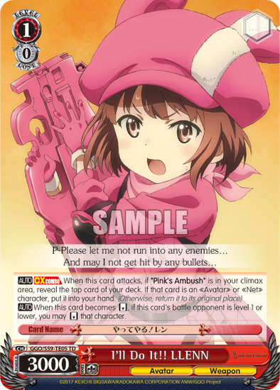 I'll Do It! LLENN - GGO/S59-TE05TD - Trial Deck