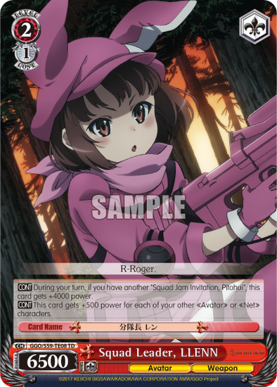 Squad Leader, LLENN - GGO/S59-TE08TD - Trial Deck