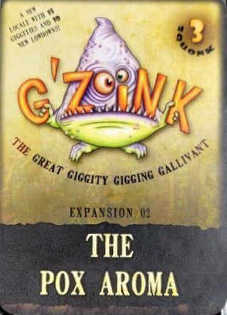 G'Zoink - Pox Aroma available at 401 Games Canada