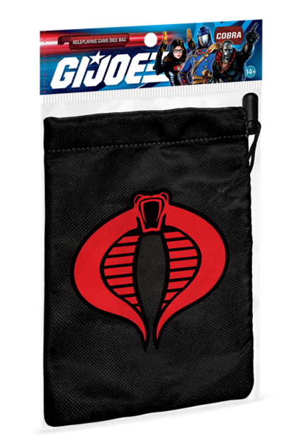 G.I. Joe RPG - Dice Bag - Cobra available at 401 Games Canada