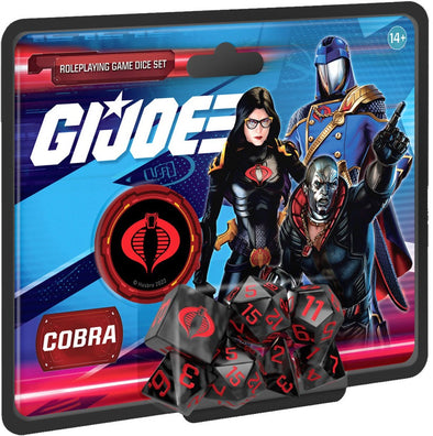 G.I. Joe RPG - Dice Set - Cobra available at 401 Games Canada