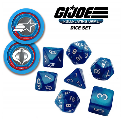 G.I. Joe RPG - Dice Set available at 401 Games Canada