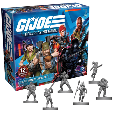 G.I. Joe RPG - Hero Miniatures Set 1 available at 401 Games Canada