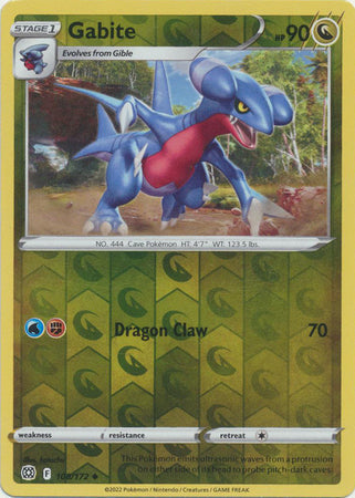 pokemon card gabite 401 Games Canada - Gabite - 108/172 - Uncommon