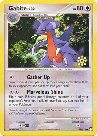 Gabite - 48/123 - Pokemon Countdown Calendar Promo available at 401 Games Canada